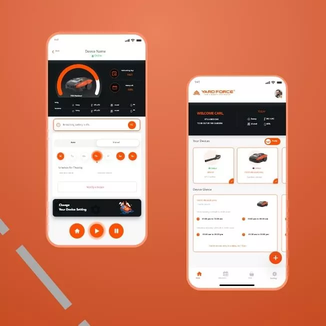 Cloudhawk, Der Rasenmäher Roboter