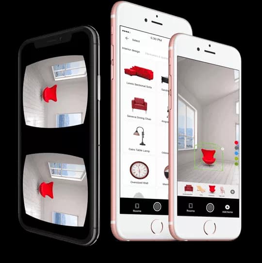 The "Möbel" App: Your interieur designer. App made by Applaunch